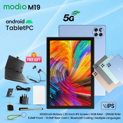 MODIO M19 ANDROID 5G TABLET 8GB RAM/256GB at best price