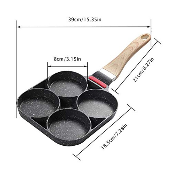 4 In 1 Non Stick Multipurpose Egg Frying pan at best price