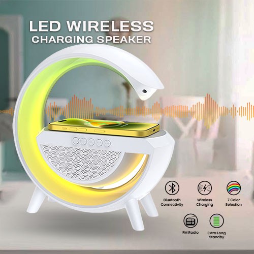 LED WIRELESS CHARGING SPEAKER at best price